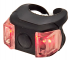 ART.FA 73 N Fanalino in Silicone RING post. 2Led 3 funz. Nero(batt.incl.)